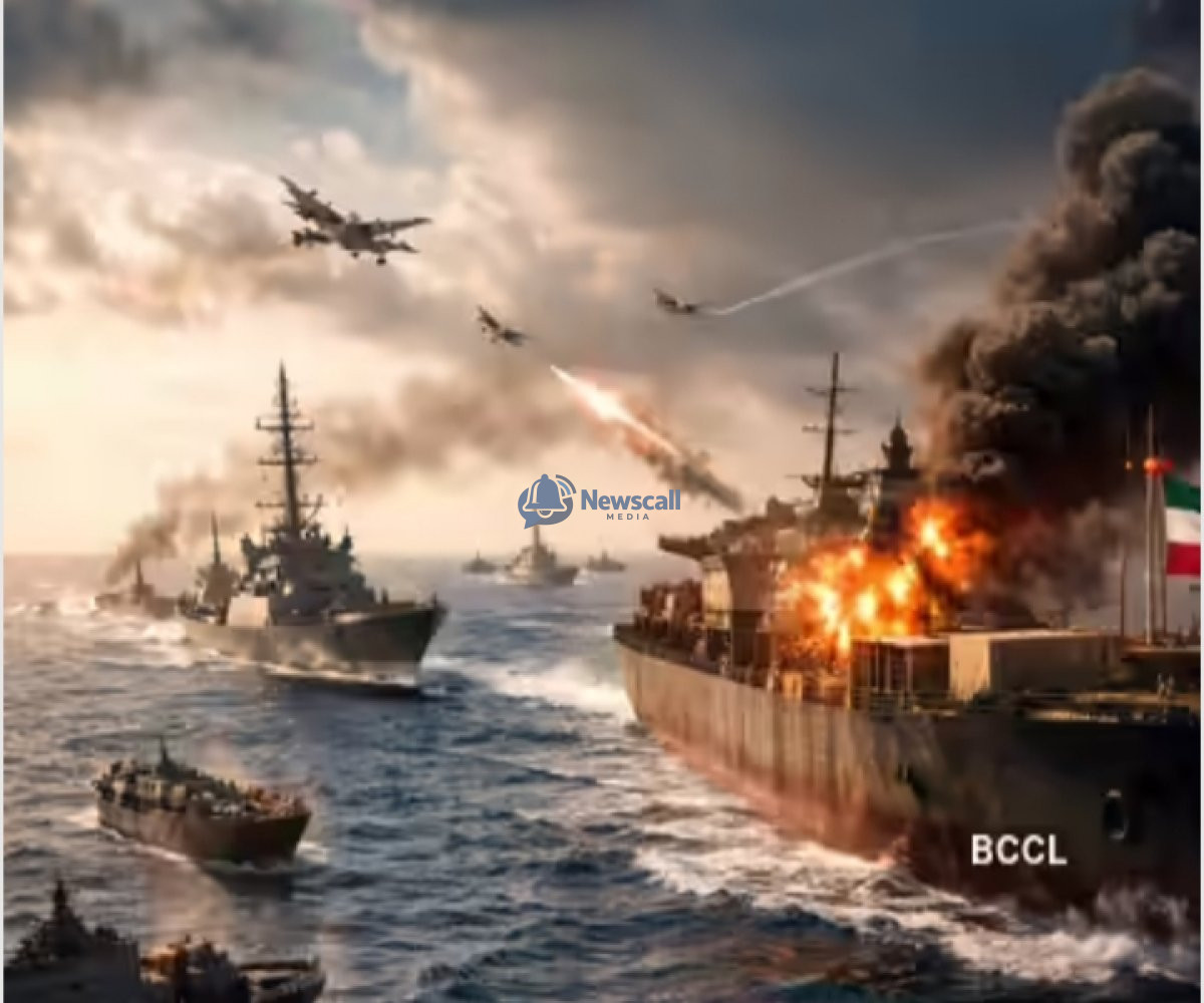 NAVAL CLASH RAISES FEAR OF WIDER WAR 