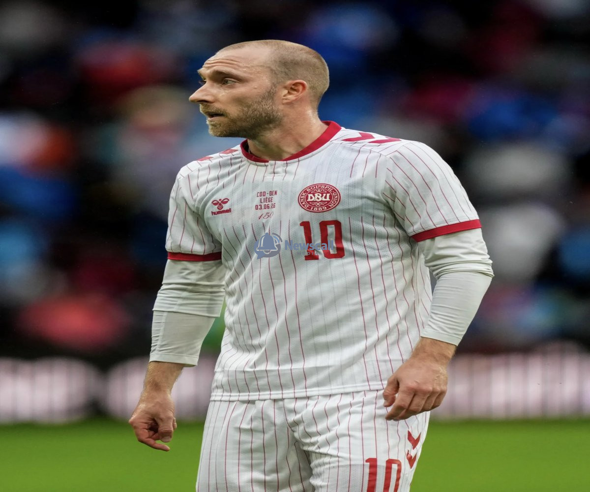 Denmark’s Christian Eriksen collapses during Ukraine friendly