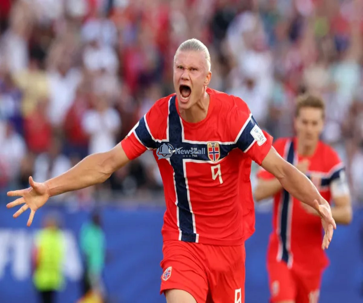 Haaland Shines as Norway Crushes Iraq 4-1 in World Cup Comeback
